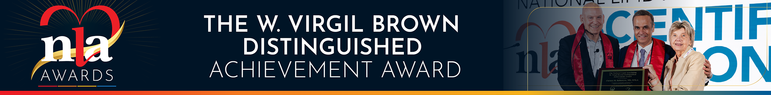 Virgil Brown Award Nomination Banner