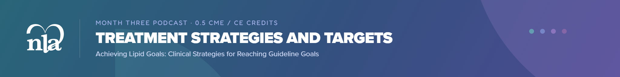 From Cholesterol to Dyslipidemia Month 3: Treatment Strategies and Targets Podcast